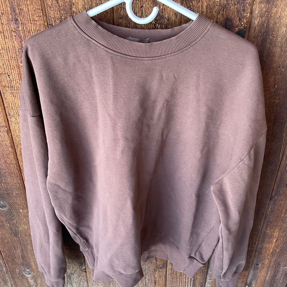 Nuuds sweatshirt in coffee